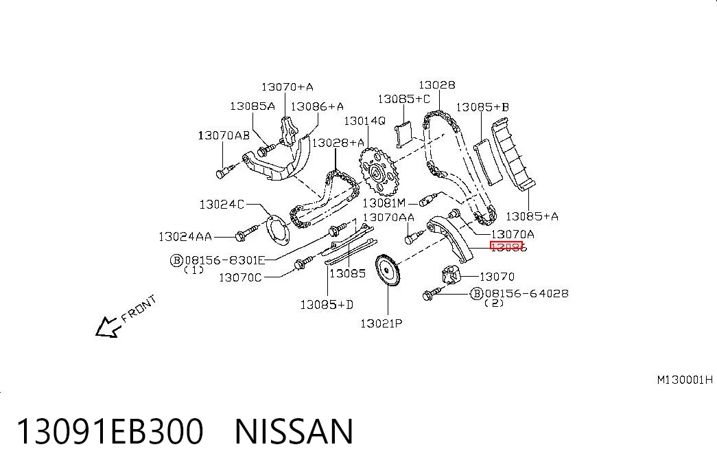 13091EB300 Nissan/Infiniti