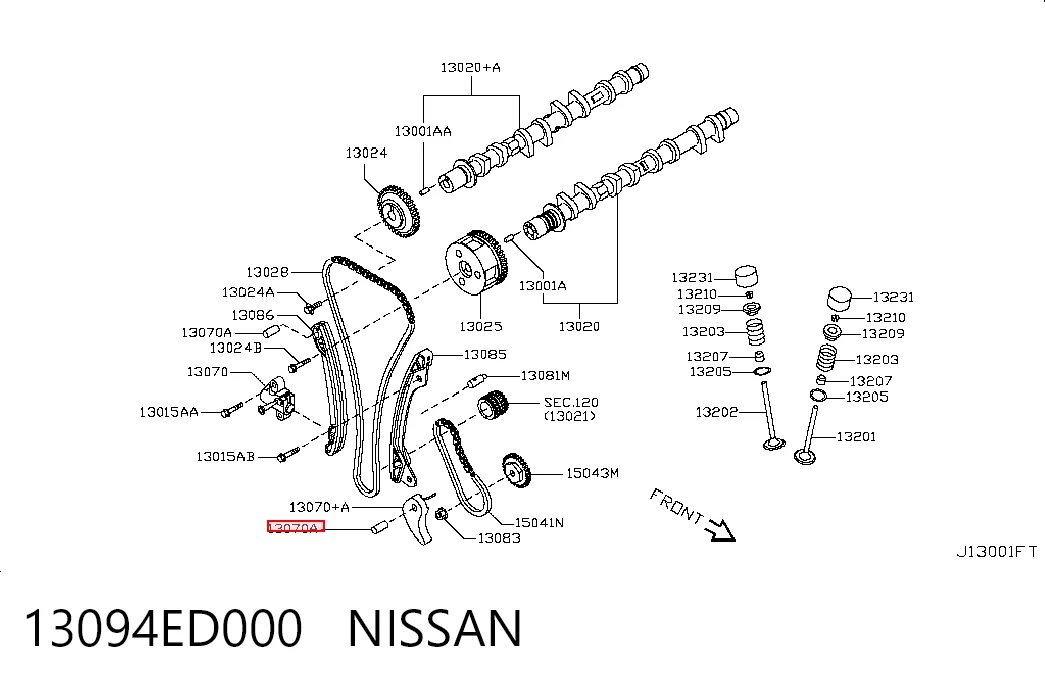 13094ED000 Nissan/Infiniti