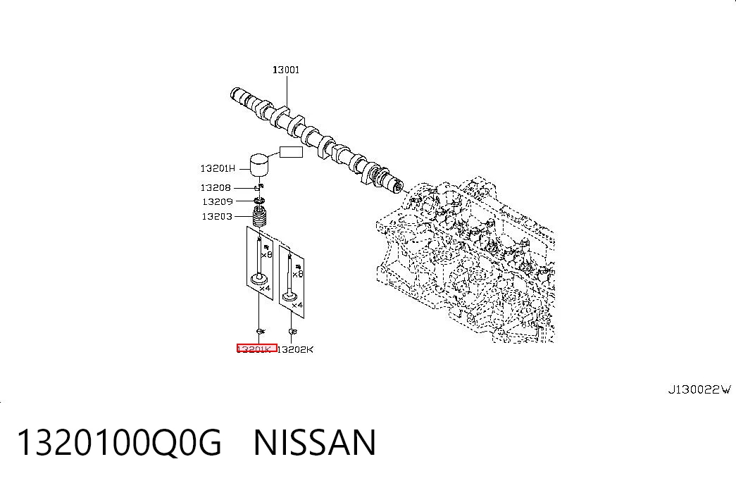 1320100Q0G Nissan/Infiniti