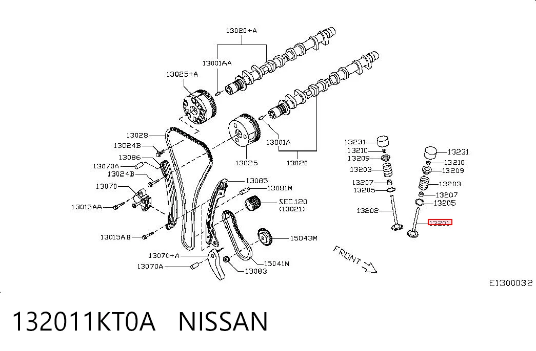 132011KT0A Nissan/Infiniti