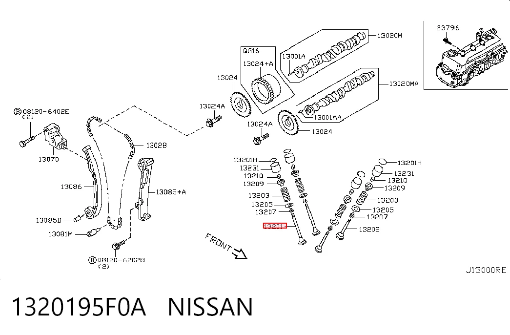 1320195F0A Nissan/Infiniti