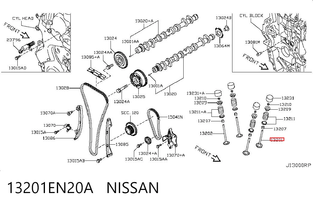 13201EN20A Nissan/Infiniti
