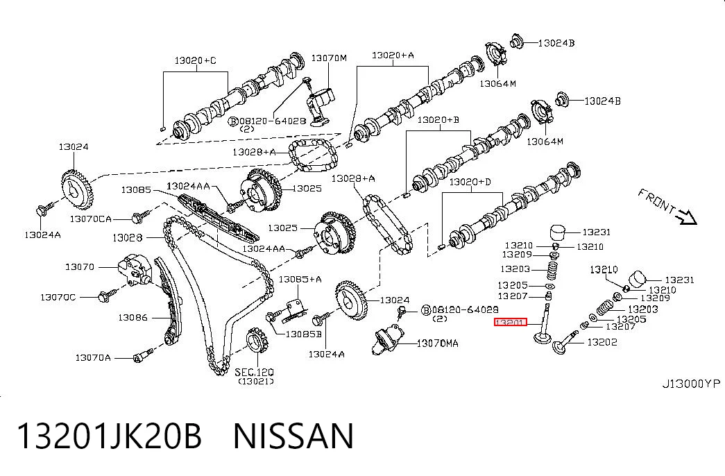 13201JK20B Nissan/Infiniti