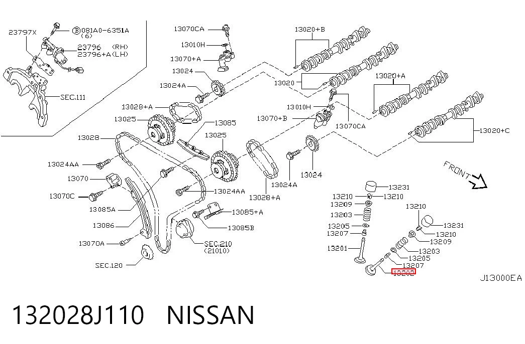 132028J110 Nissan/Infiniti