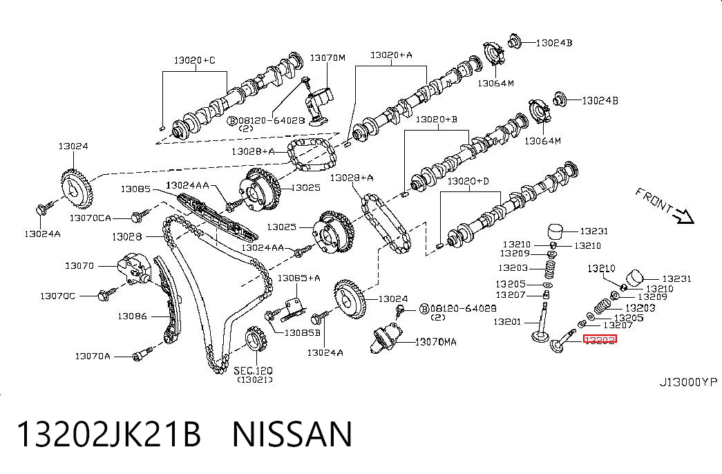 13202JK21B Nissan/Infiniti