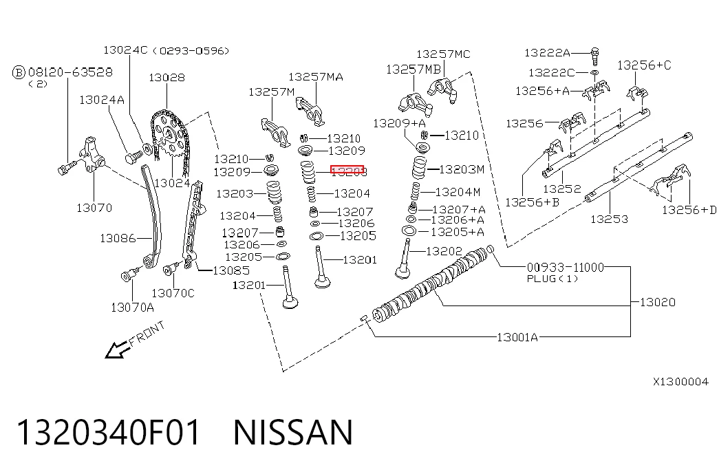 1320340F01 Nissan/Infiniti