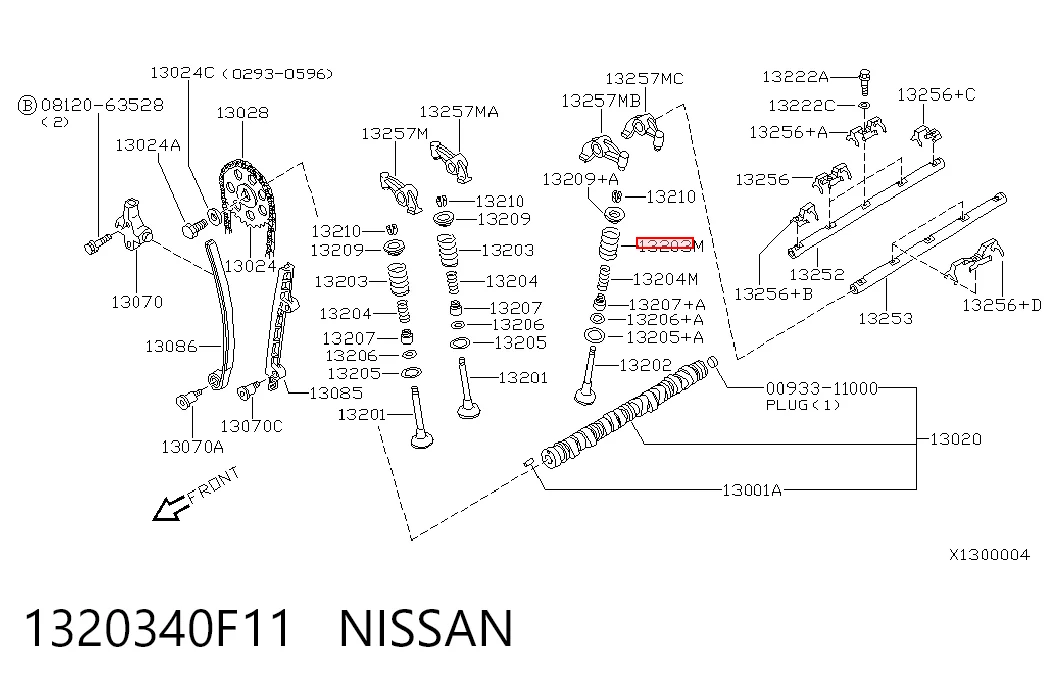1320340F11 Nissan/Infiniti