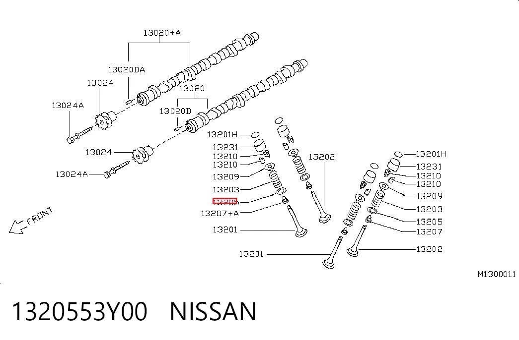 1320553Y00 Nissan/Infiniti