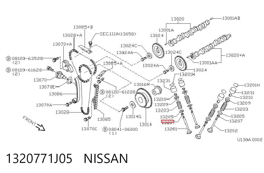 1320771J05 Nissan/Infiniti