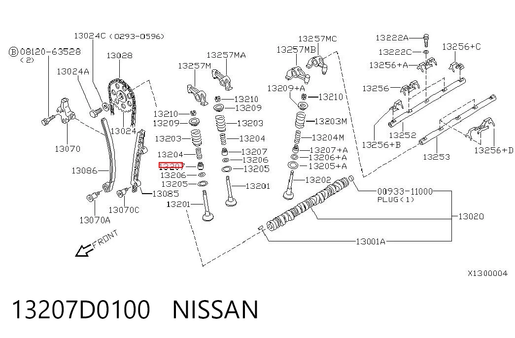 13207D0100 Nissan/Infiniti