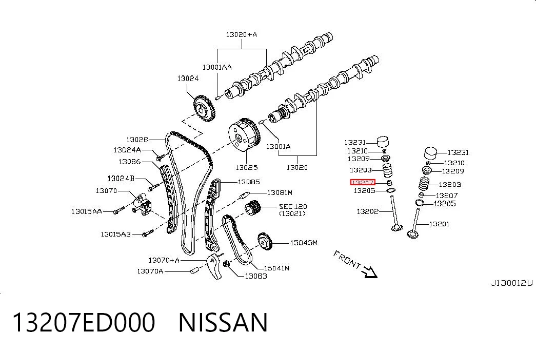 13207ED000 Nissan/Infiniti