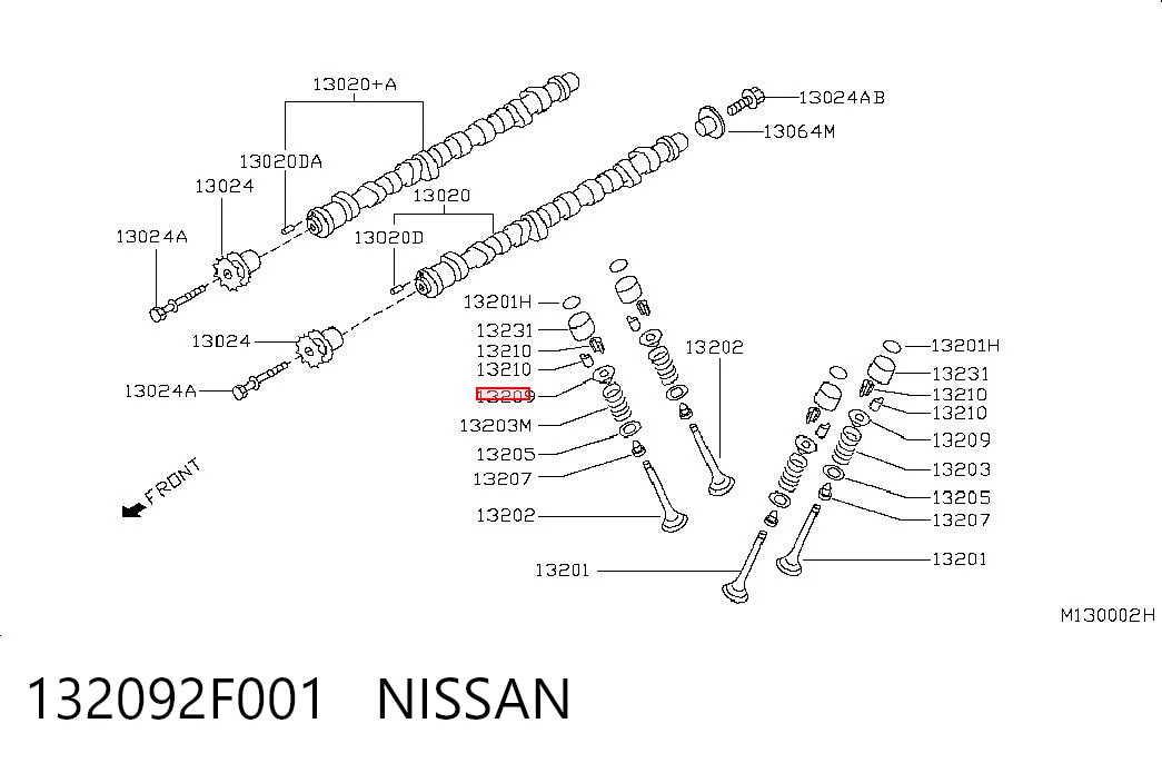 132092F001 Nissan/Infiniti