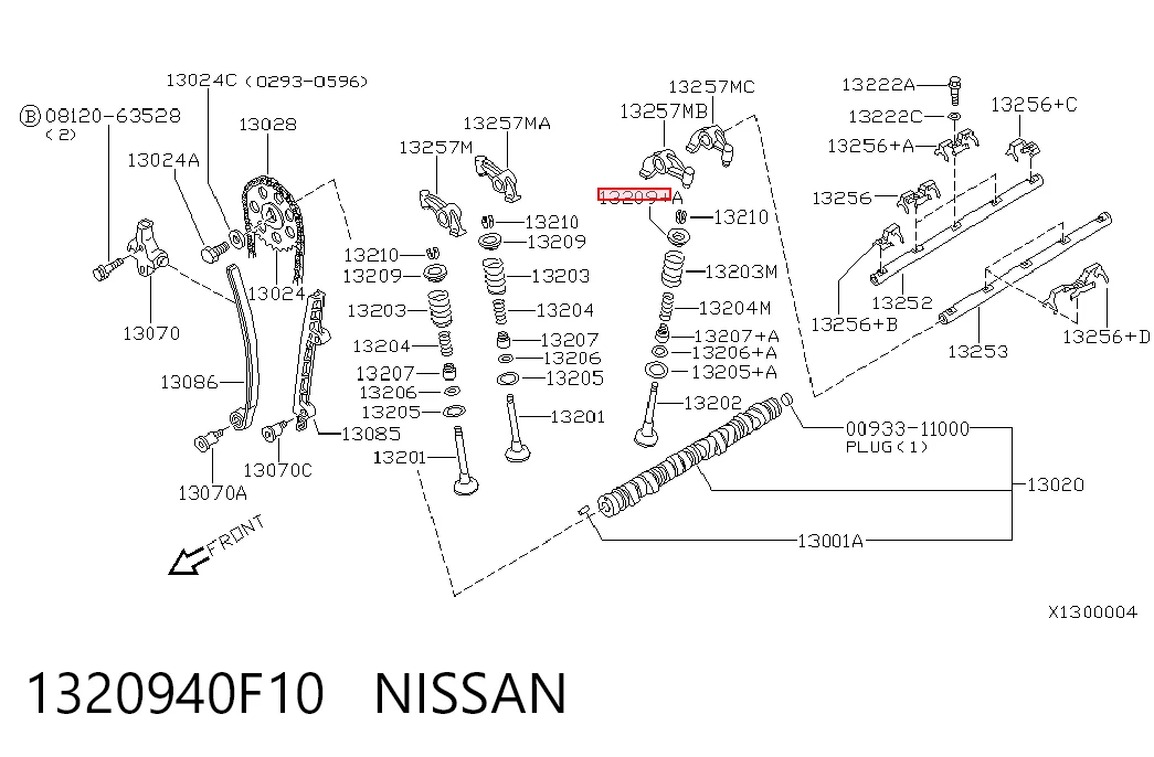 1320940F10 Nissan/Infiniti