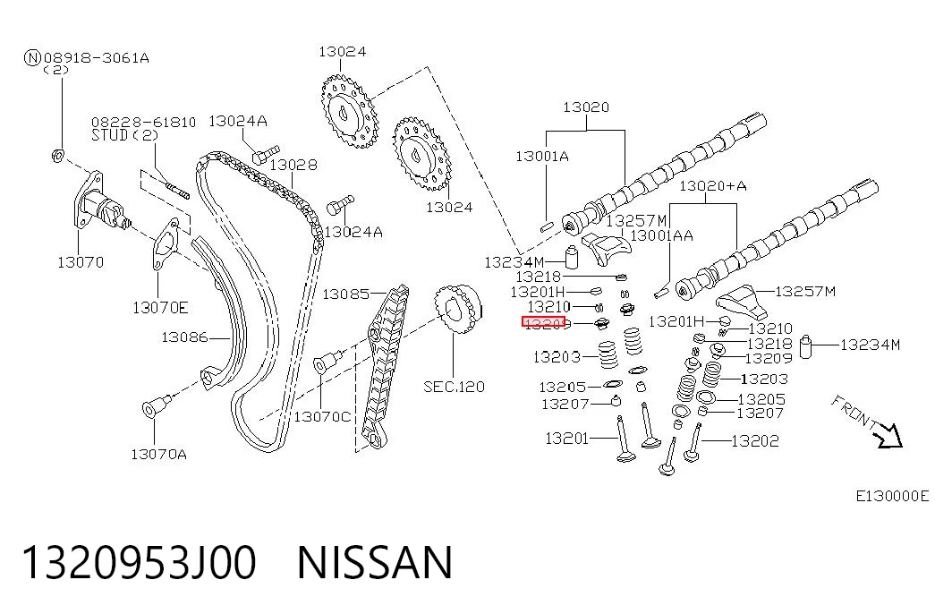 1320953J00 Nissan/Infiniti