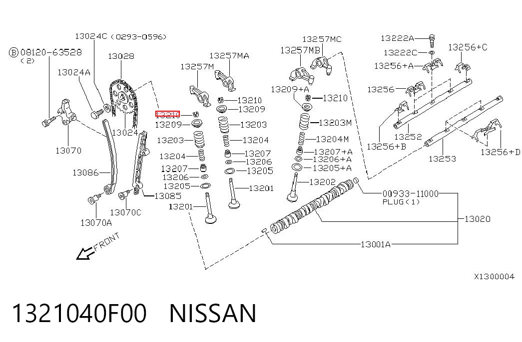 1321040F00 Nissan/Infiniti