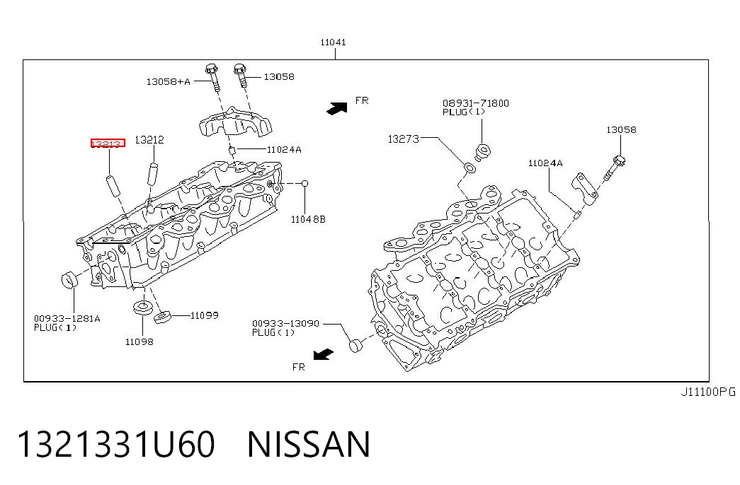 1321331U60 Nissan/Infiniti