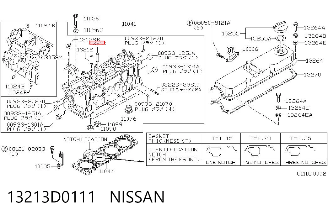 13213D0111 Nissan/Infiniti