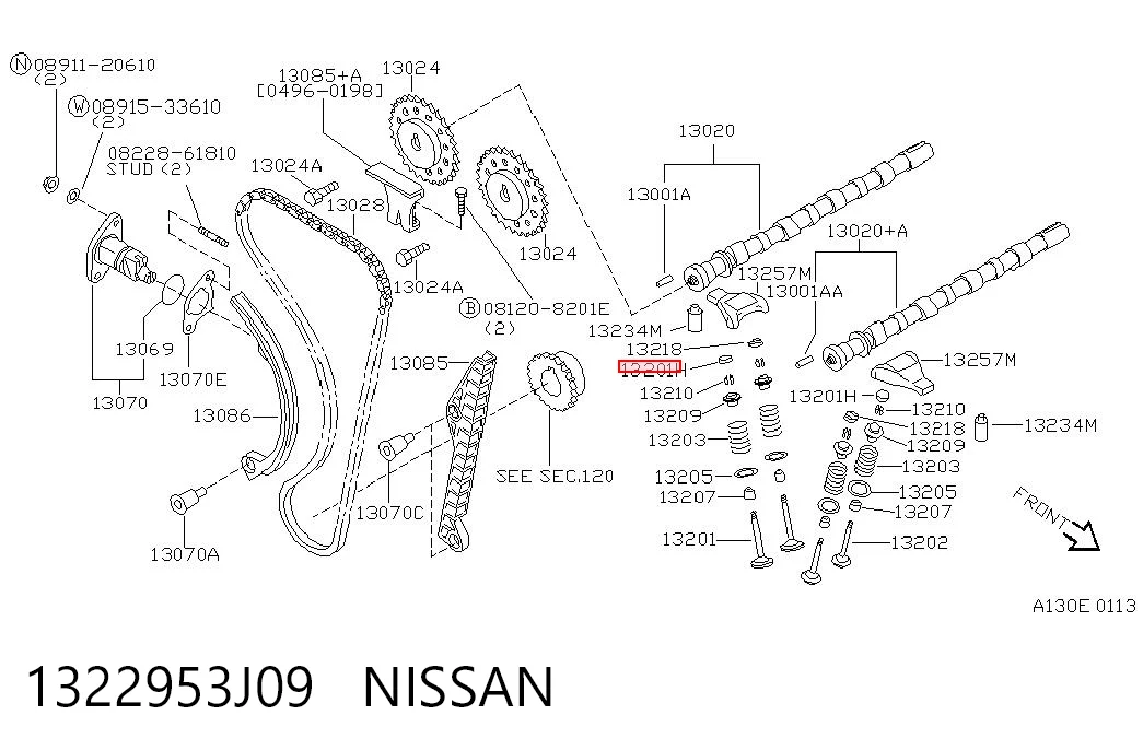 1322953J09 Nissan/Infiniti