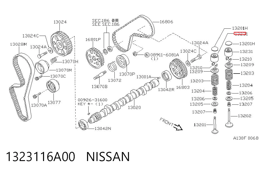 Comprar Taqué hidráulico Nissan Sunny II N13 a bajo precio