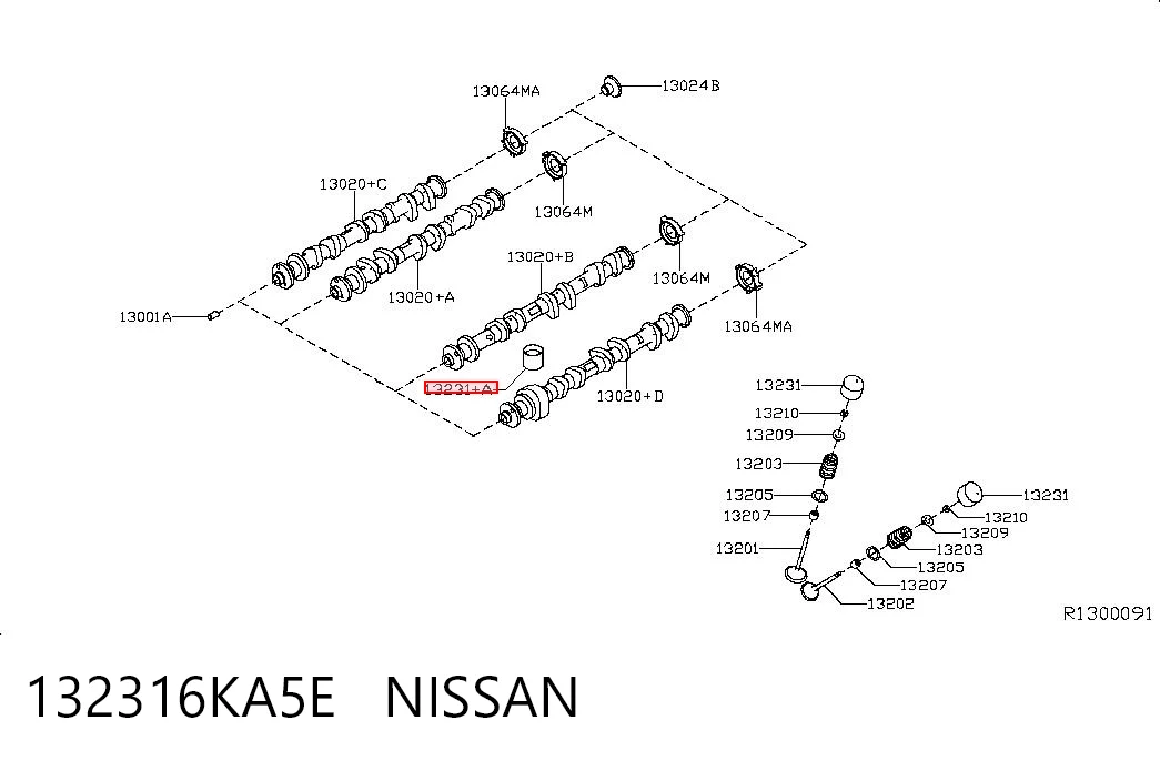 132316KA5E Nissan/Infiniti