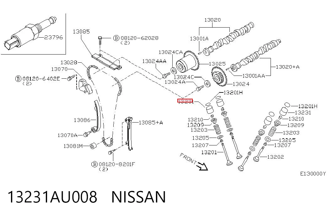13231AU008 Nissan/Infiniti