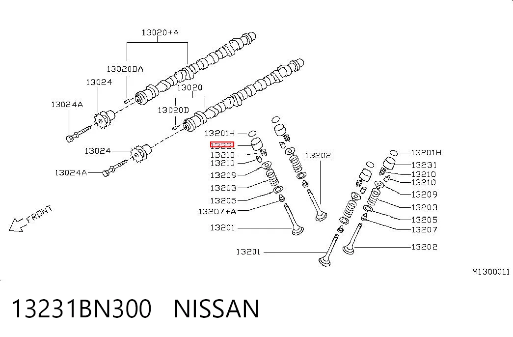 13231BN300 Nissan/Infiniti