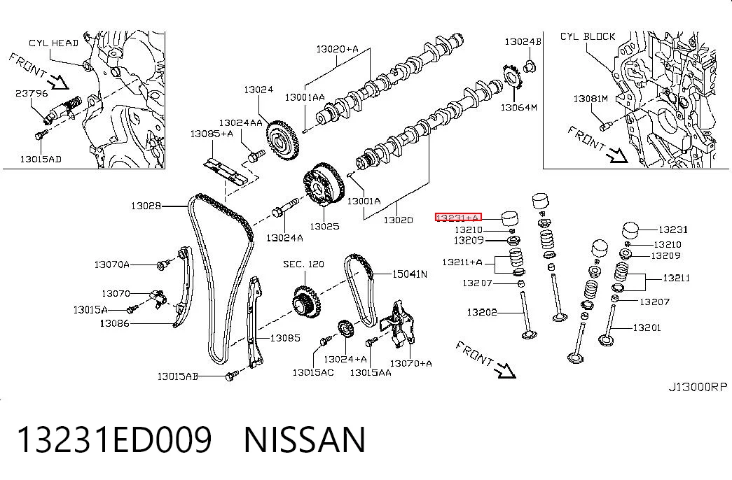 13231ED009 Nissan/Infiniti
