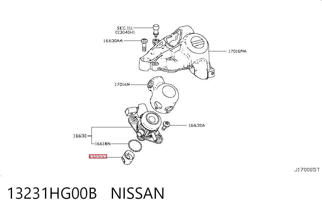 13231HG00B Nissan/Infiniti