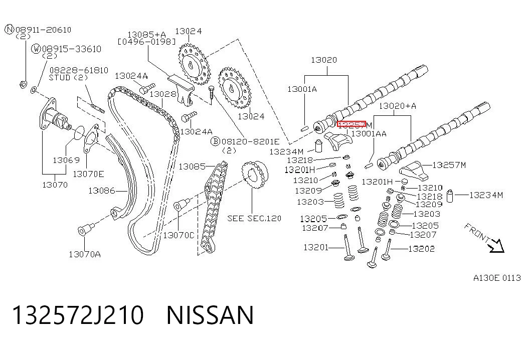 132572J210 Nissan/Infiniti