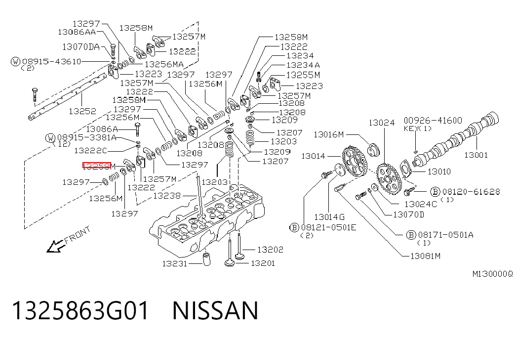 Comprar Balancín de válvula Nissan Terrano I WD21 a bajo precio