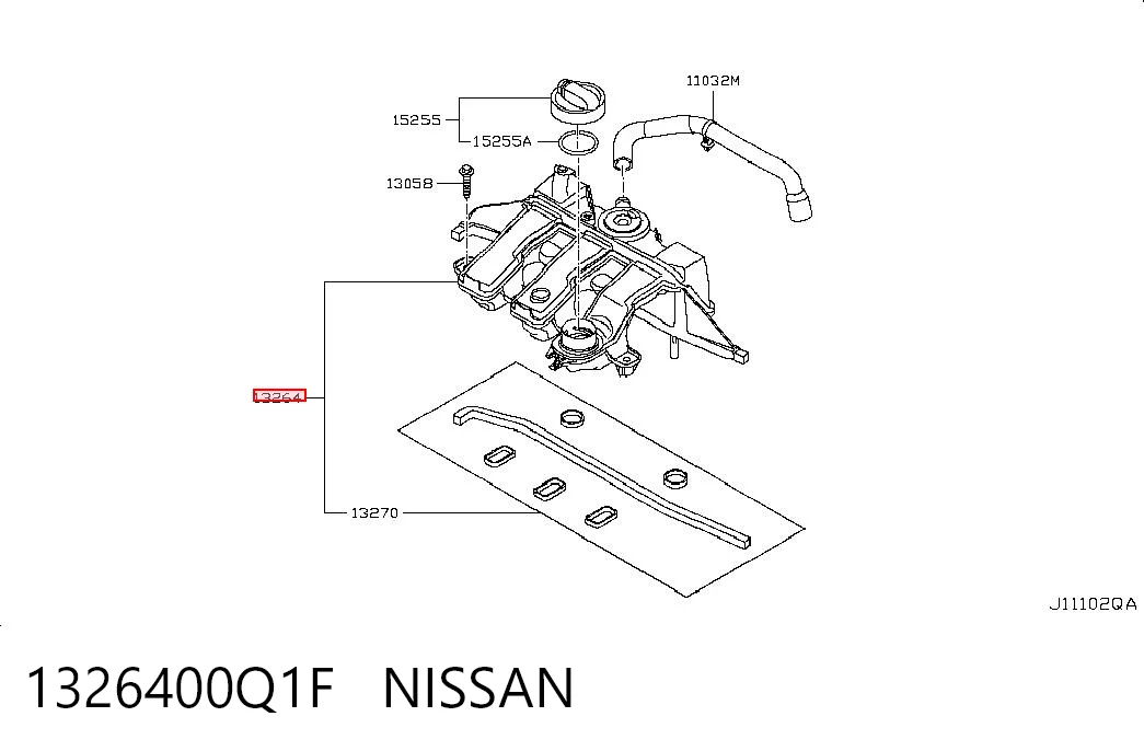 1326400Q1F Nissan/Infiniti