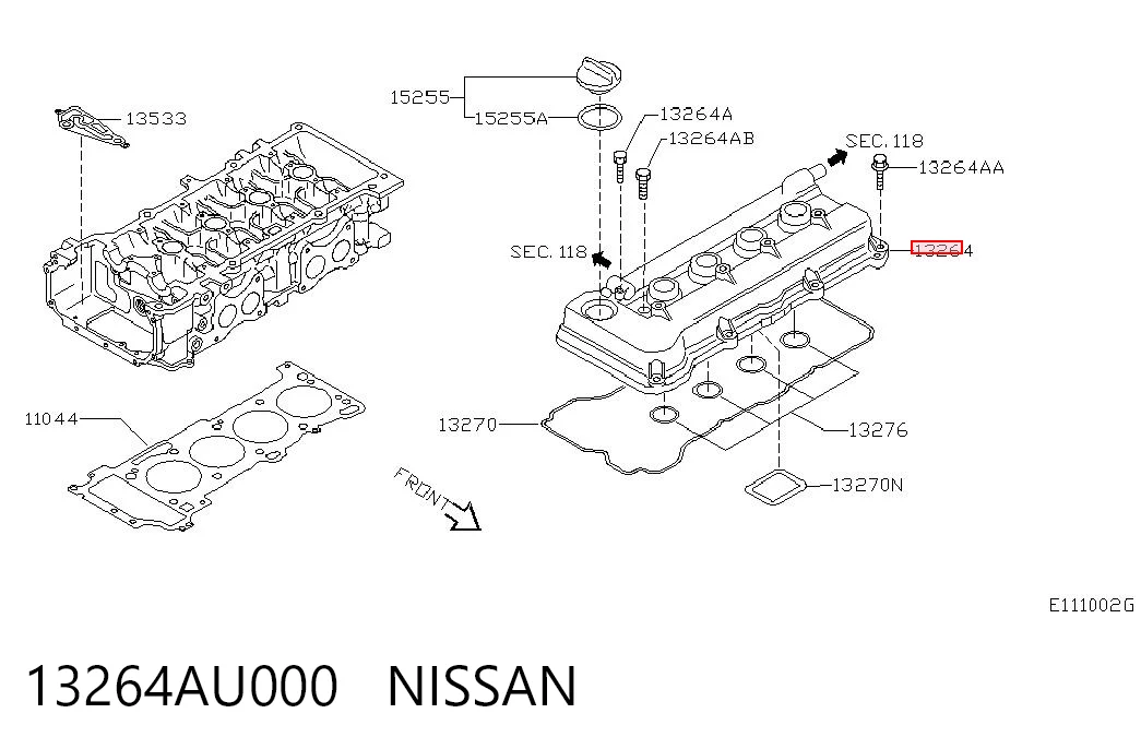 13264AU000 Nissan/Infiniti