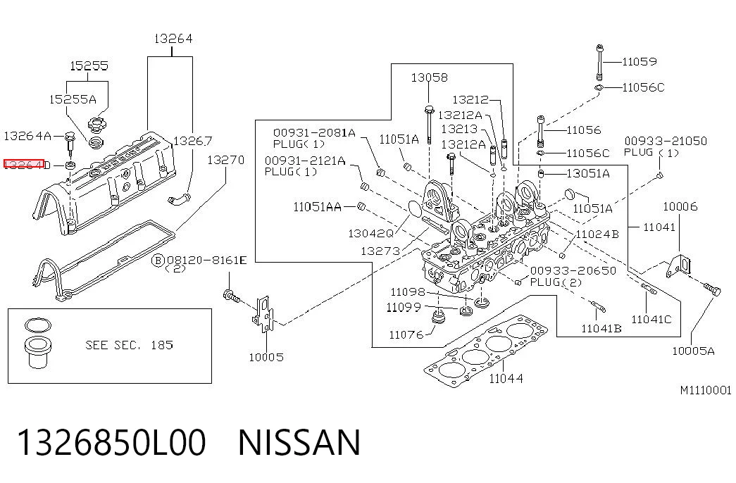 1326850L00 Nissan/Infiniti