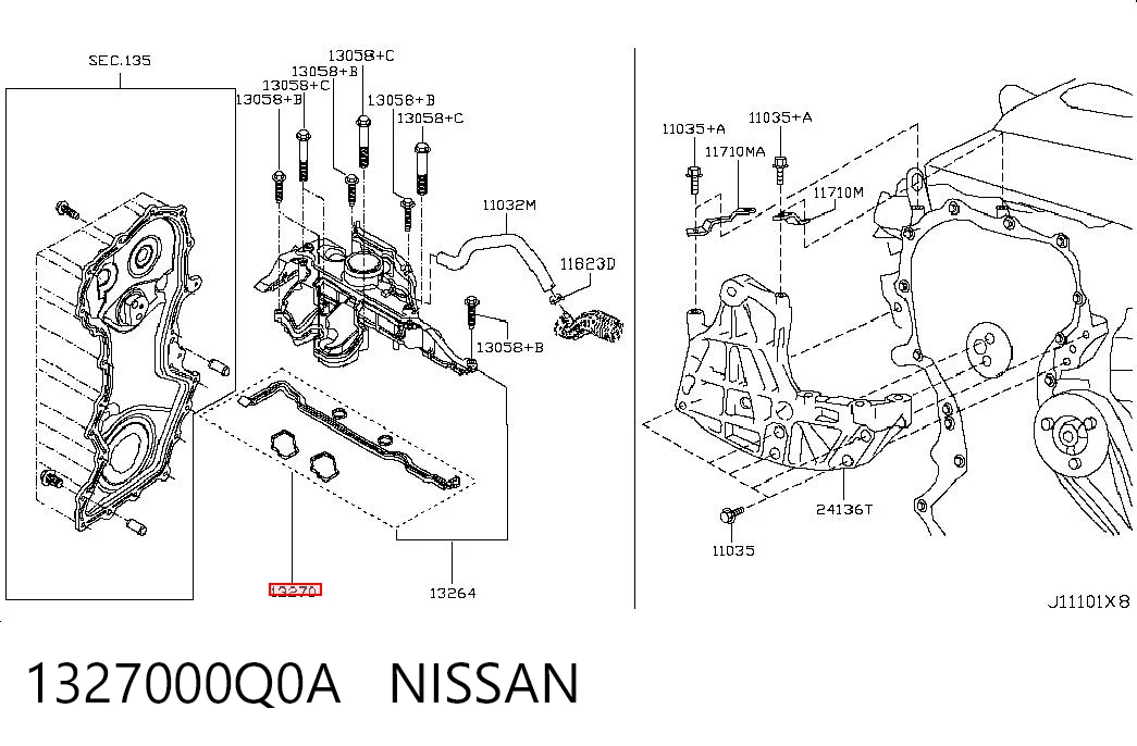 1327000Q0A Nissan/Infiniti