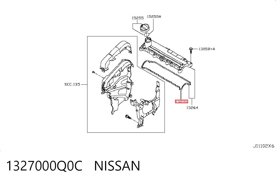 Junta de balancínes para Renault DUSTER I HS