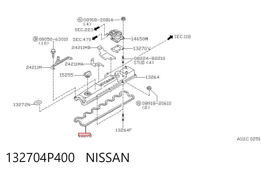Junta tapa de balancines para Nissan Patrol Y61