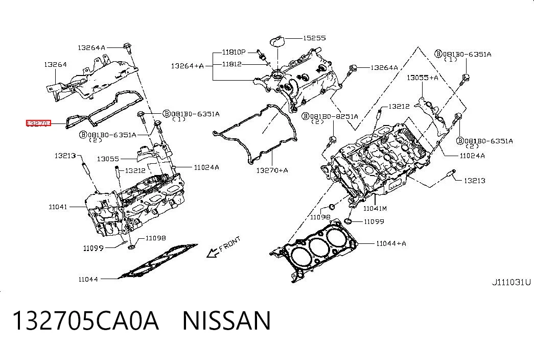 132705CA0A Nissan/Infiniti