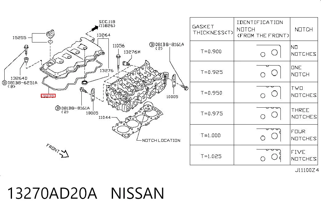 13270AD20A Nissan/Infiniti