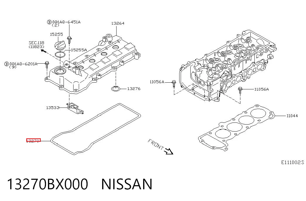 13270BX000 Nissan/Infiniti