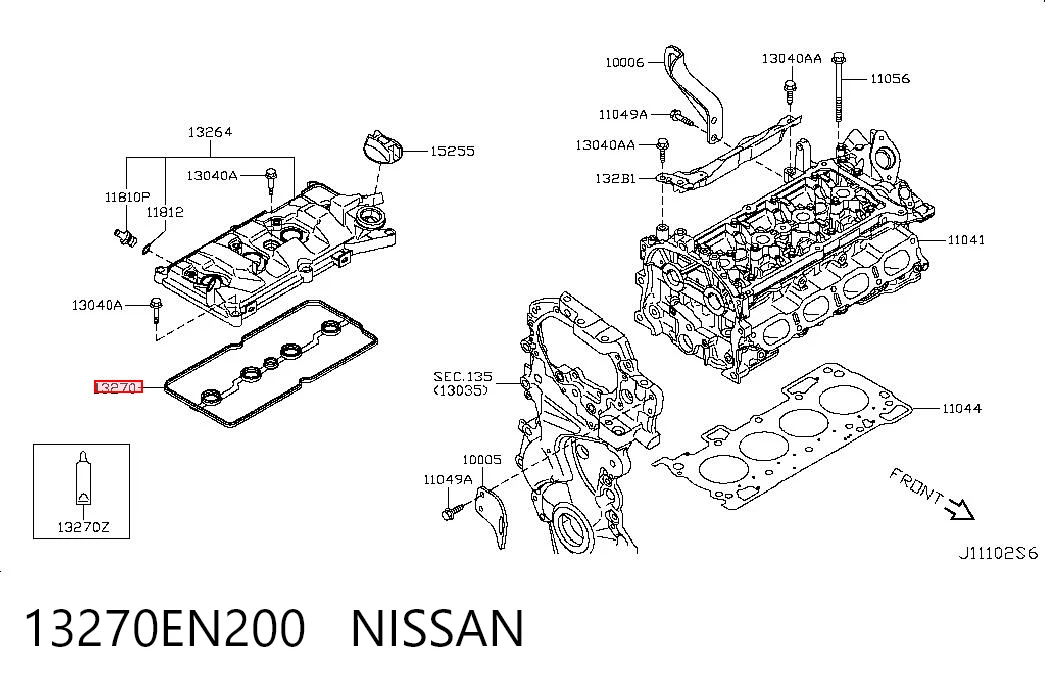 13270EN200 Nissan/Infiniti