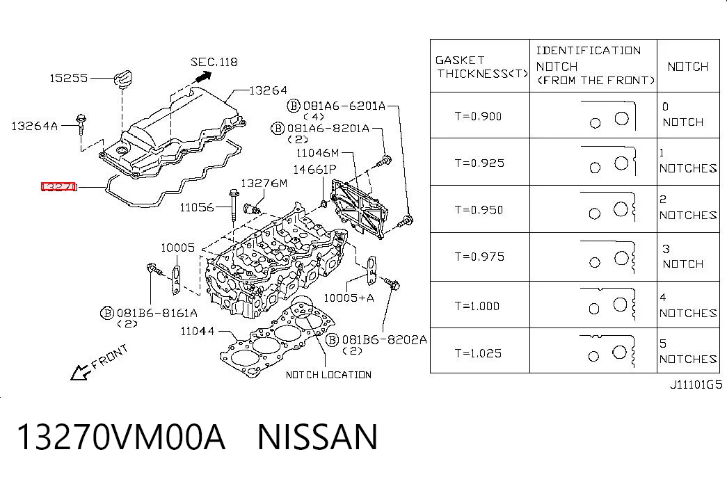 13270VM00A Nissan/Infiniti