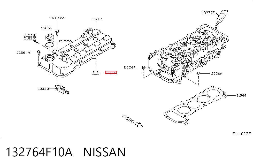 132764F10A Nissan/Infiniti