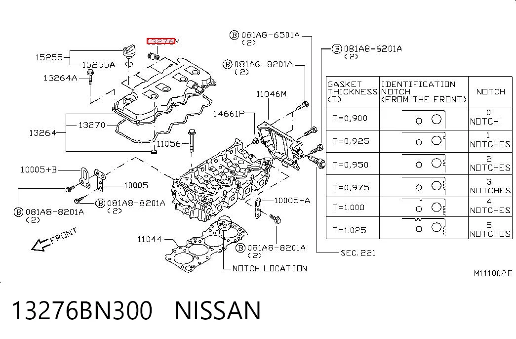 13276BN300 Nissan/Infiniti