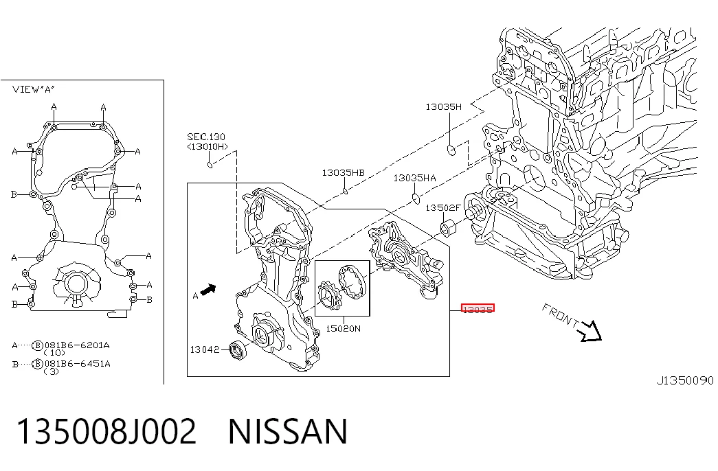 135008J002 Nissan/Infiniti