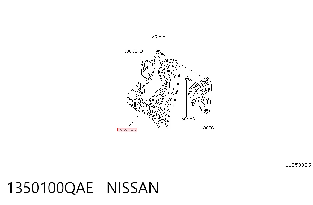 1350100QAE Nissan/Infiniti
