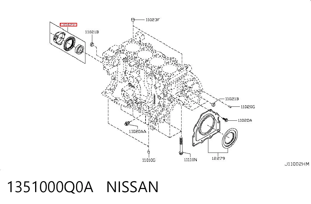1351000Q0A Nissan/Infiniti