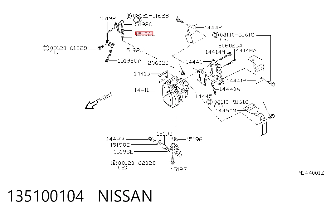 135100104 Nissan/Infiniti