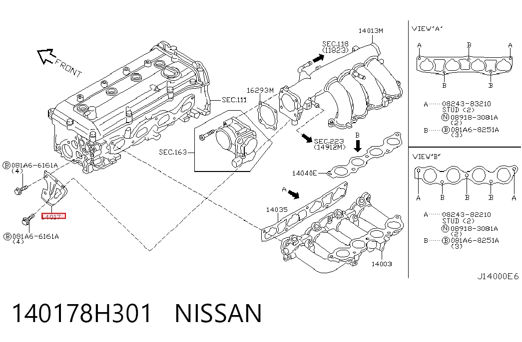 140178H301 Nissan/Infiniti