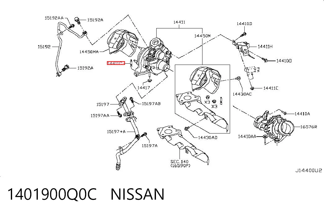 1401900Q0C Nissan/Infiniti