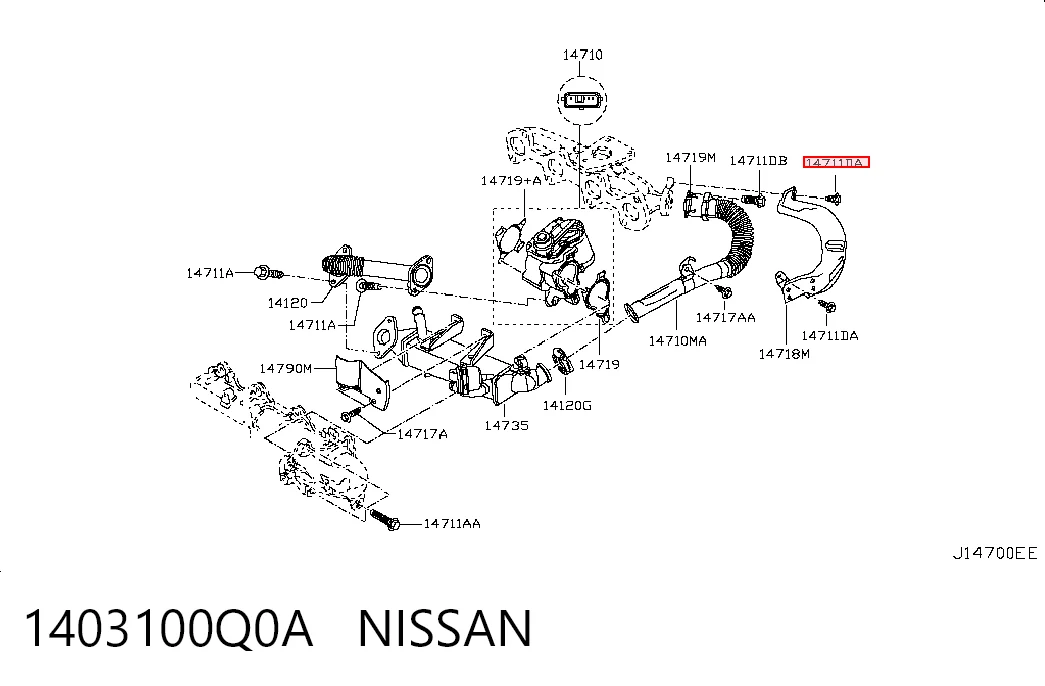 1403100Q0A Nissan/Infiniti